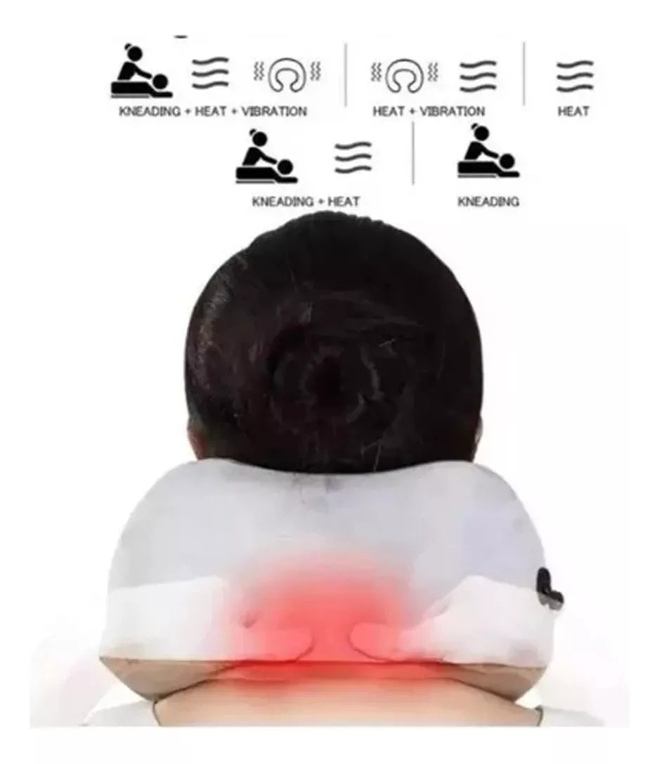 COJIN MASAJEADOR CUELLO INALAMBRICO